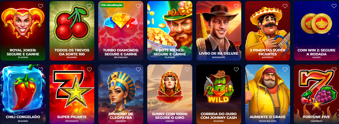 Slots Portuguesas Nine Casino - Mais de 1000 Títulos